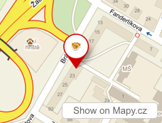Map Brno