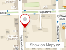 Map Louny