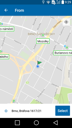 IDOS Timetables for Android - select an object from the map