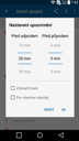 Jízdní řády IDOS pro Android - nastavení upozornění