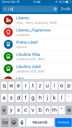 Jízdní řády IDOS pro iOs - našeptávač