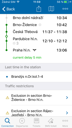 IDOS Timetables for iOs - connection route