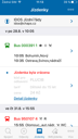 Jízdní řády IDOS pro iOs - seznam jízdenek